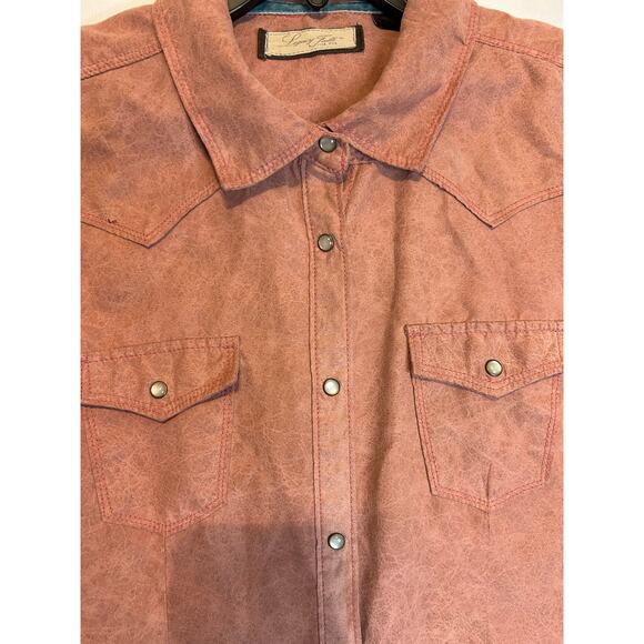 Legacy Falls Women's Large Button Up Western Snap Button GUC - Picture 6 of 6